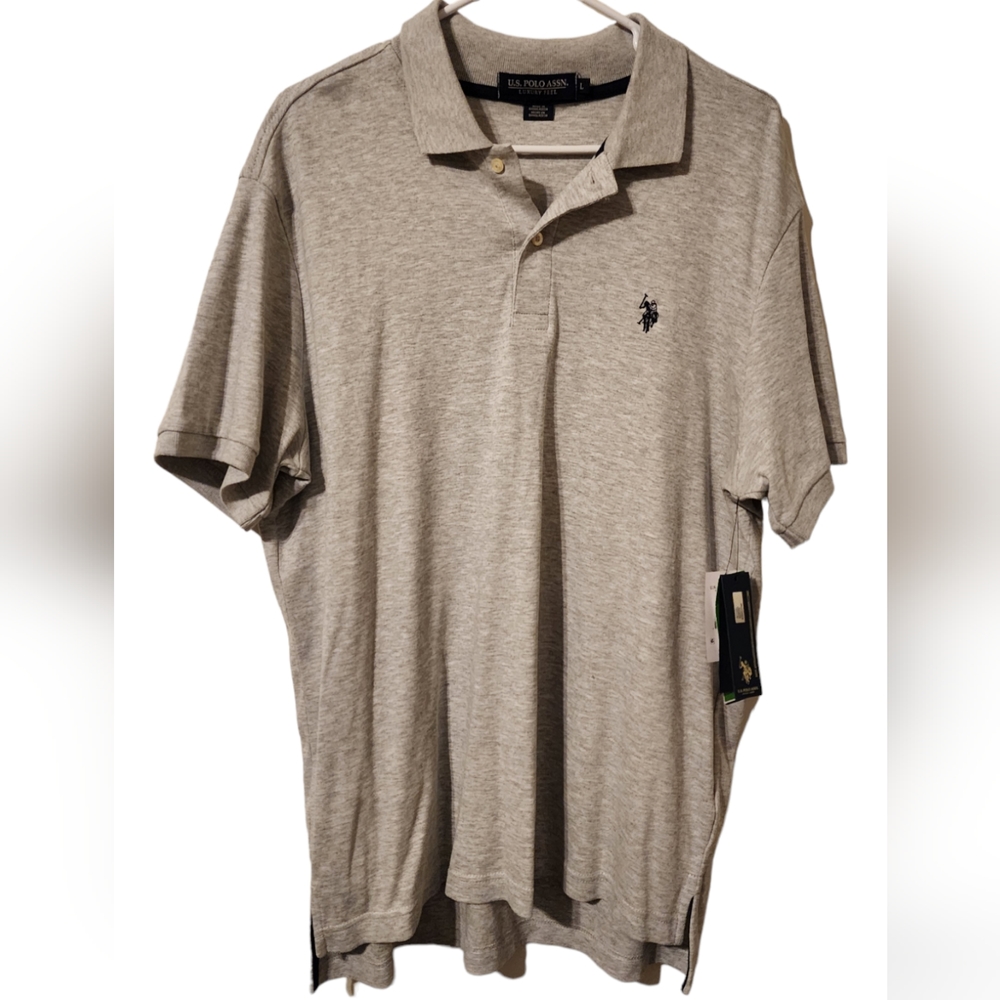 Brand New Grey Men's U.S. Polo Assn. Size Large